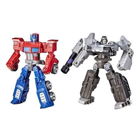 Transformers Toys Heroes and Villains Optimus Prime and Megatron 2-Pack Action Figures 7-inch