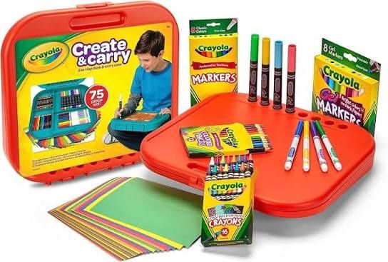 Crayola Create and Carry 75 Piece Set