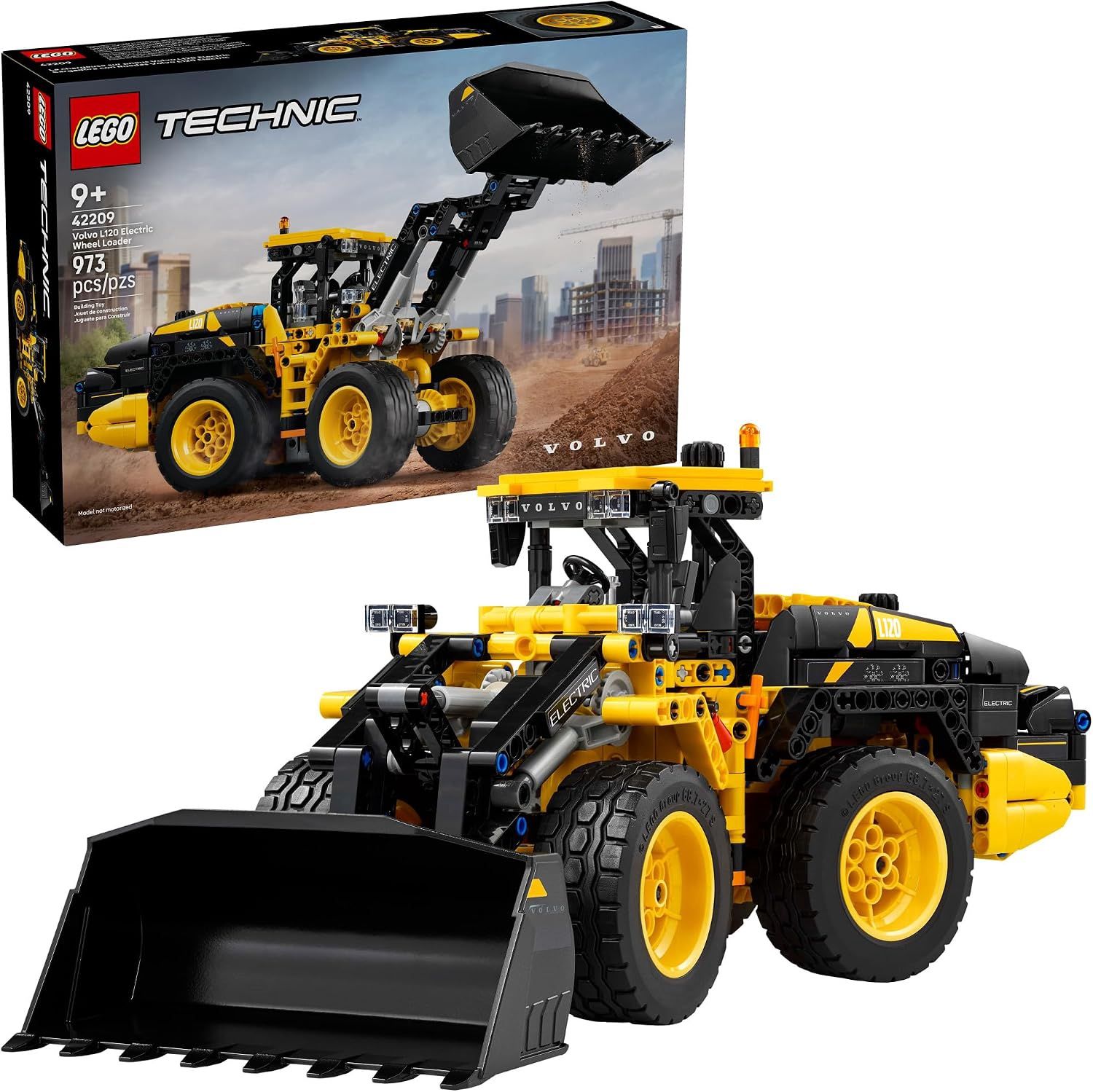 LEGO Technic Volvo L120 Electric Wheel Loader 42209