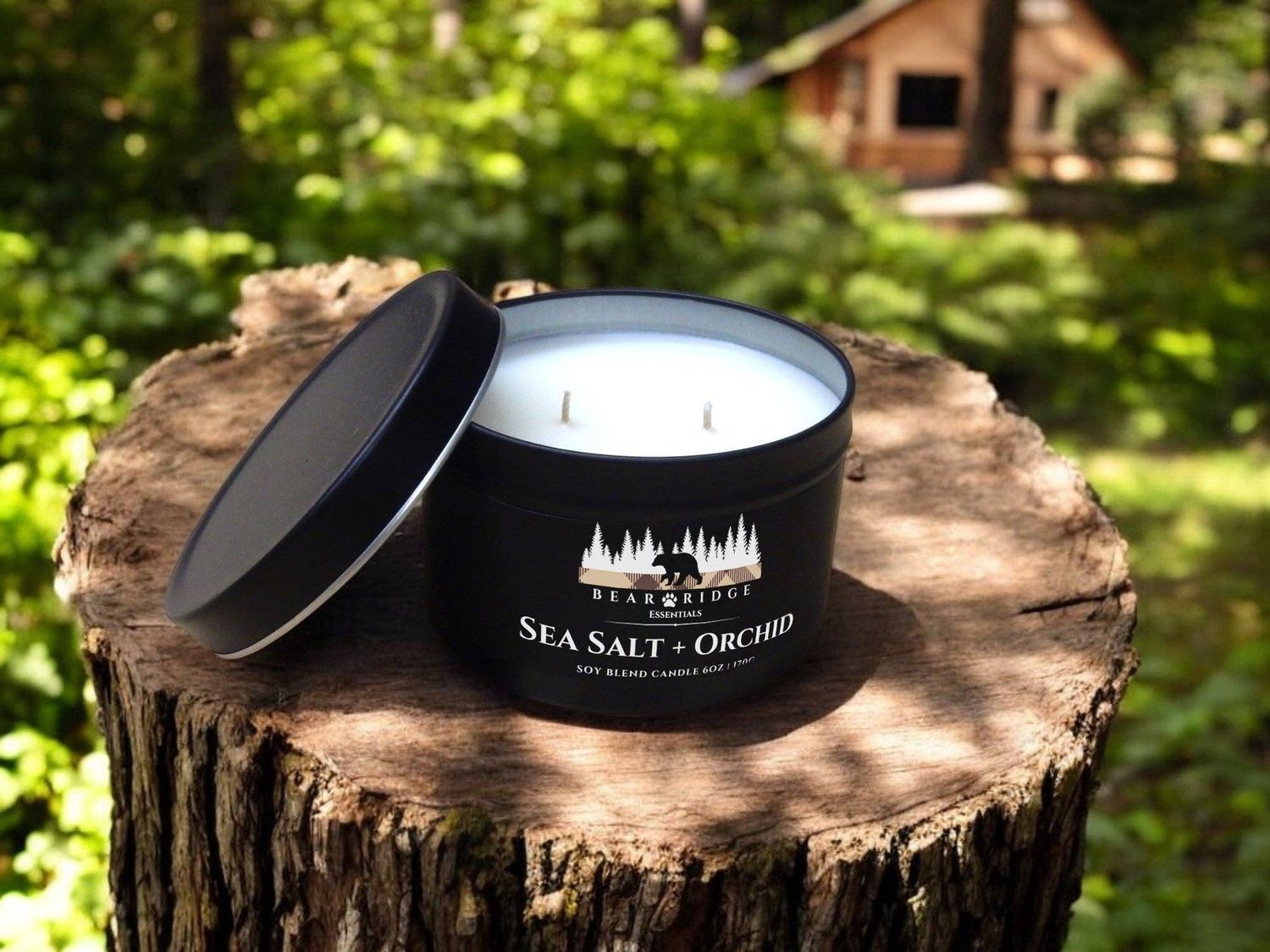 Sea Salt + Orchid 6 oz. Candle