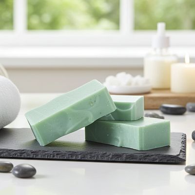Green Tea &amp; Aloe Natural Artisan Soap Bar