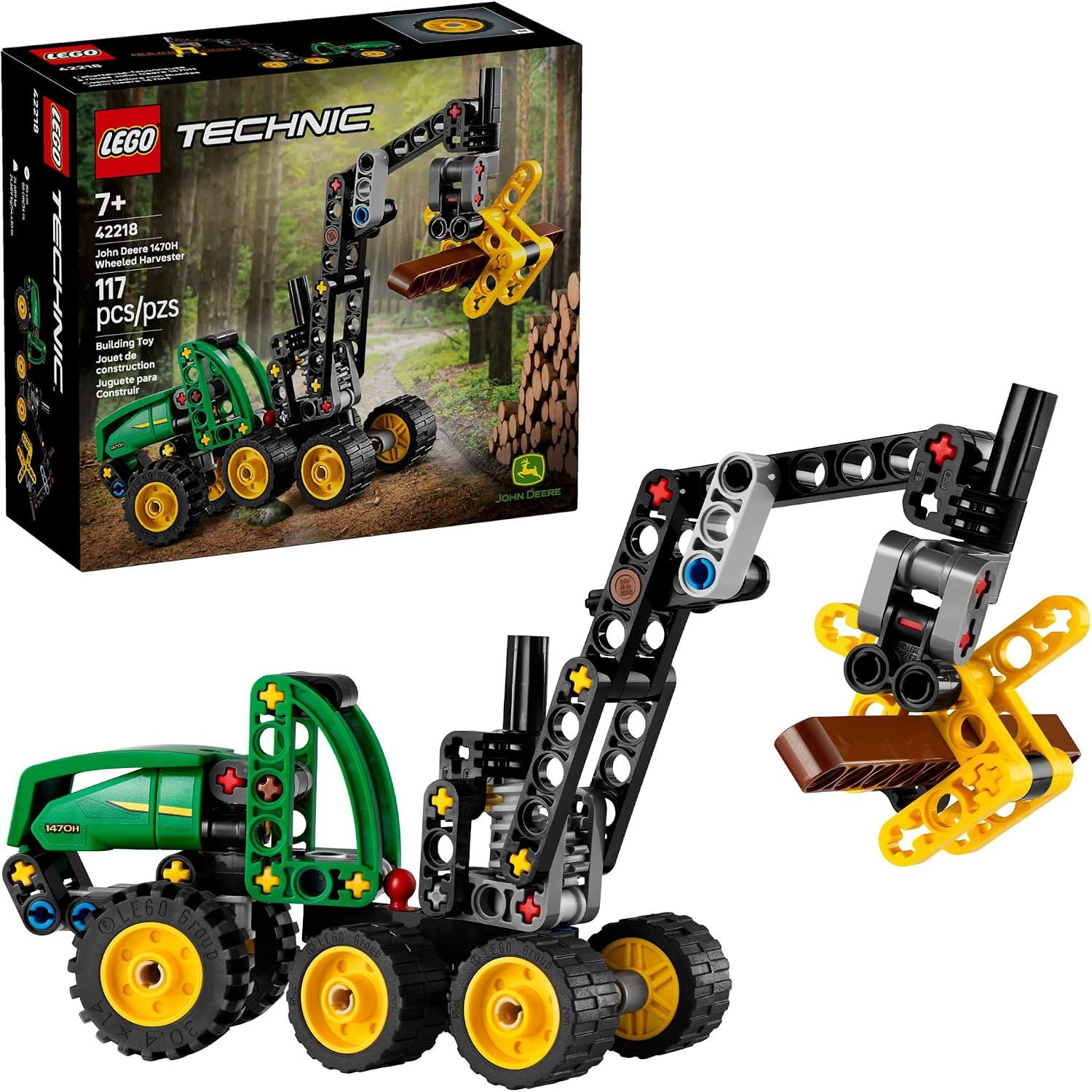 LEGO Technic John Deere 1470H Wheeled Harvester 42218