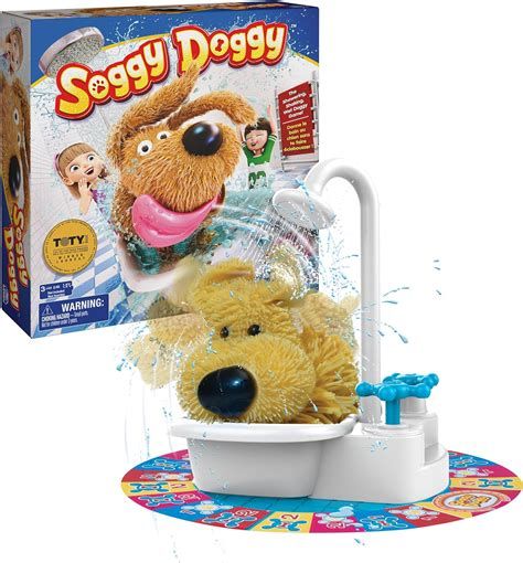 Soggy Doggy Interactive Shaking &amp; Splashing Dog Kids Game