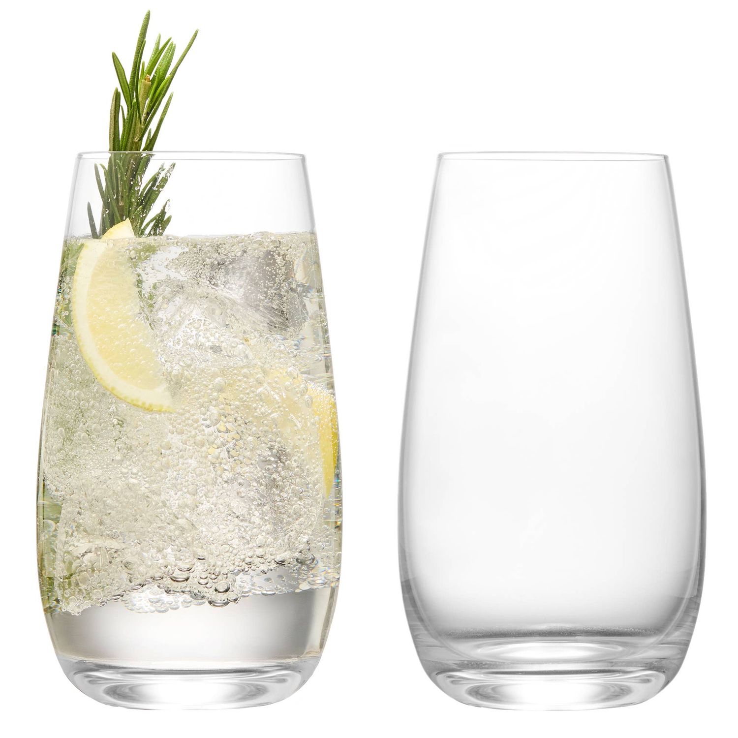 Juno Highball Glasses, Set of 2 – Handcrafted Tumblers