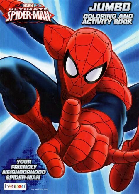 Marvel Ultimate Spider-Man Jumbo Coloring and Activity Book