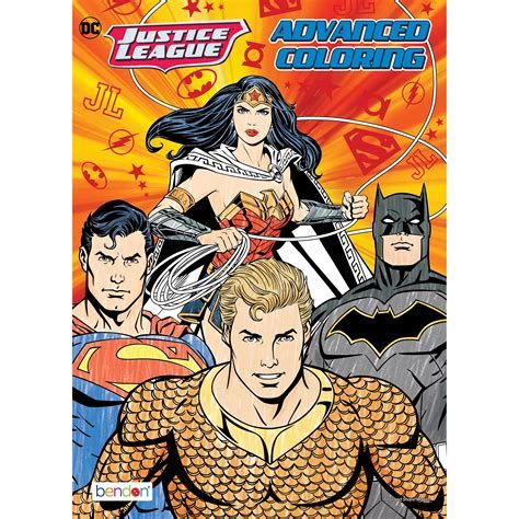 Justice League Advanced Coloring