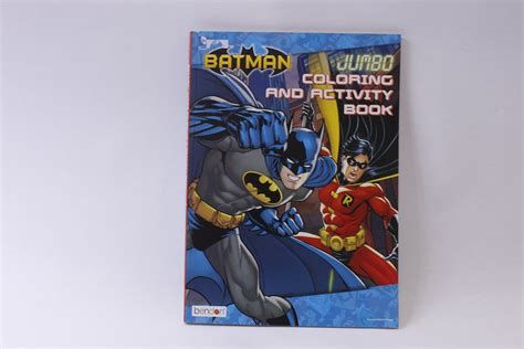 Batman Jumbo Coloring and Activity Book