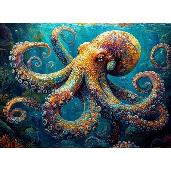 Octopus 500 Piece Puzzle