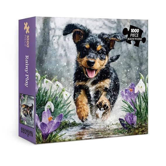 Rainy Play 1000 Piece Puzzle