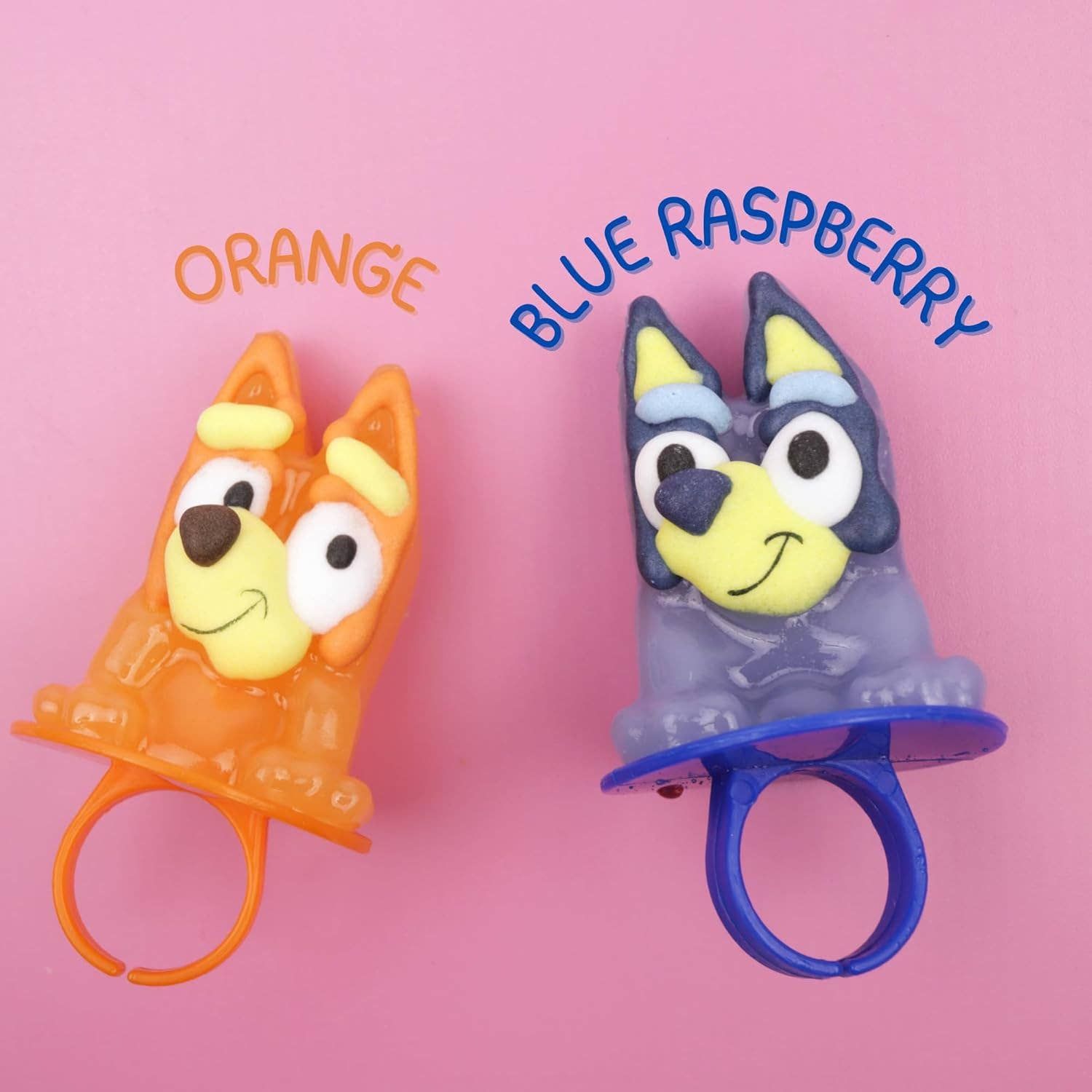 Bluey Lollipop Ring, Individually Wrapped Sucker
