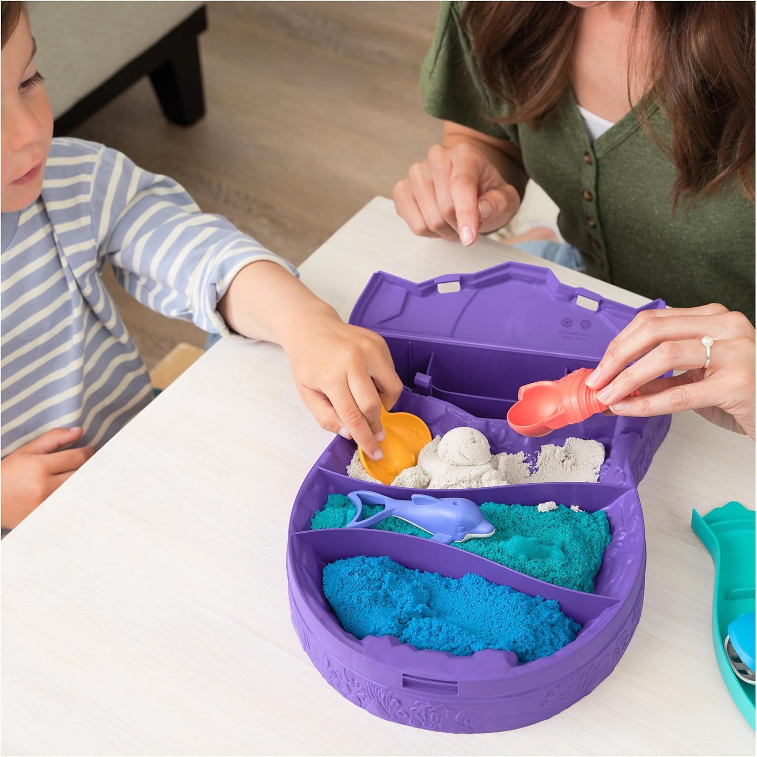 Kinetic Sand Project Planet Deep Sea
