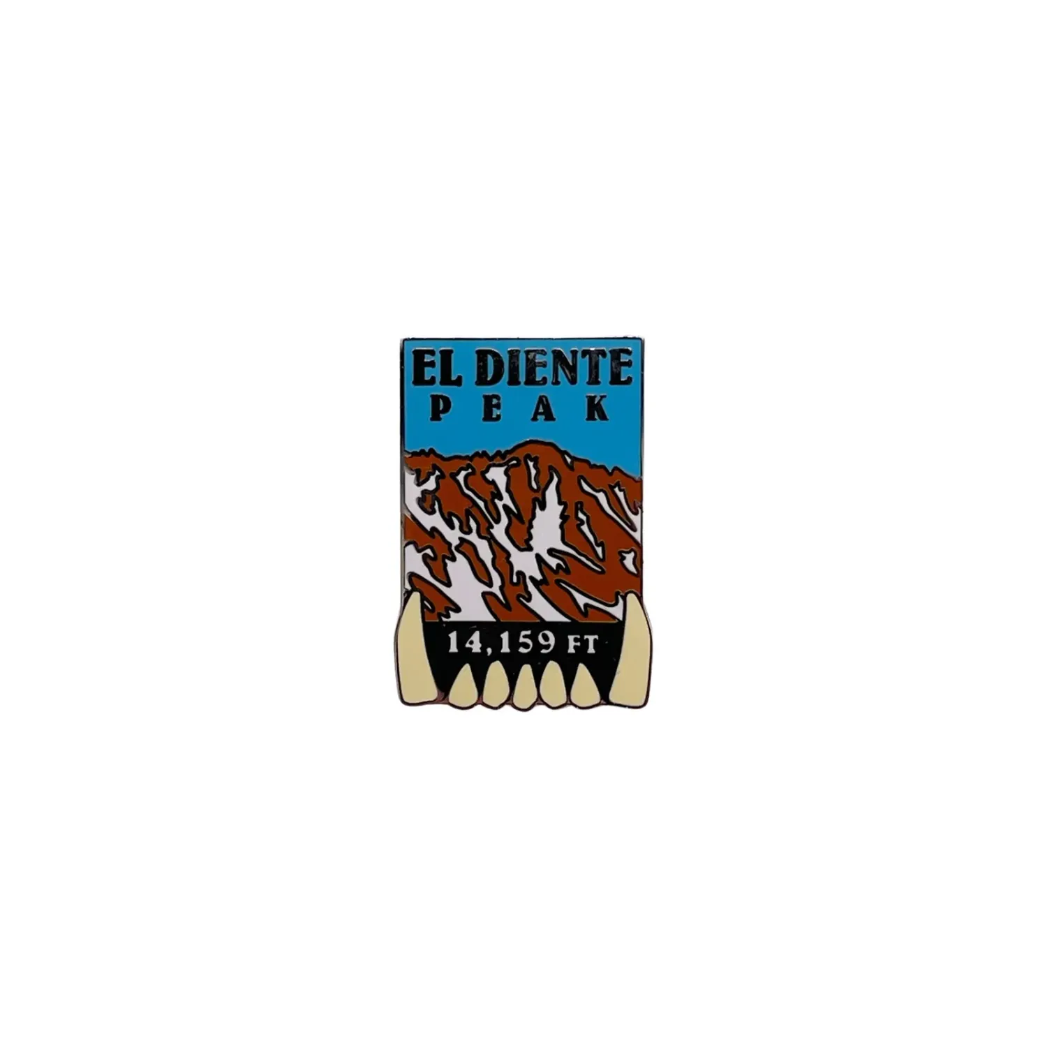 14er Pin - El Diente