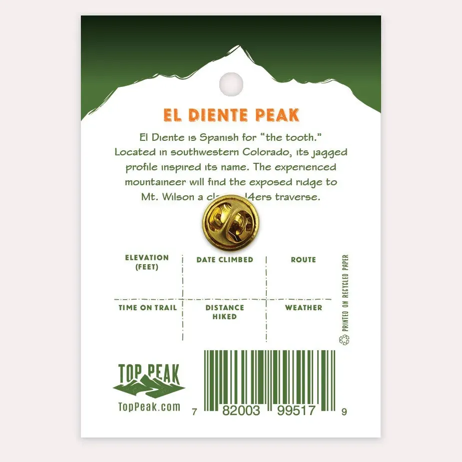 14er Pin - El Diente