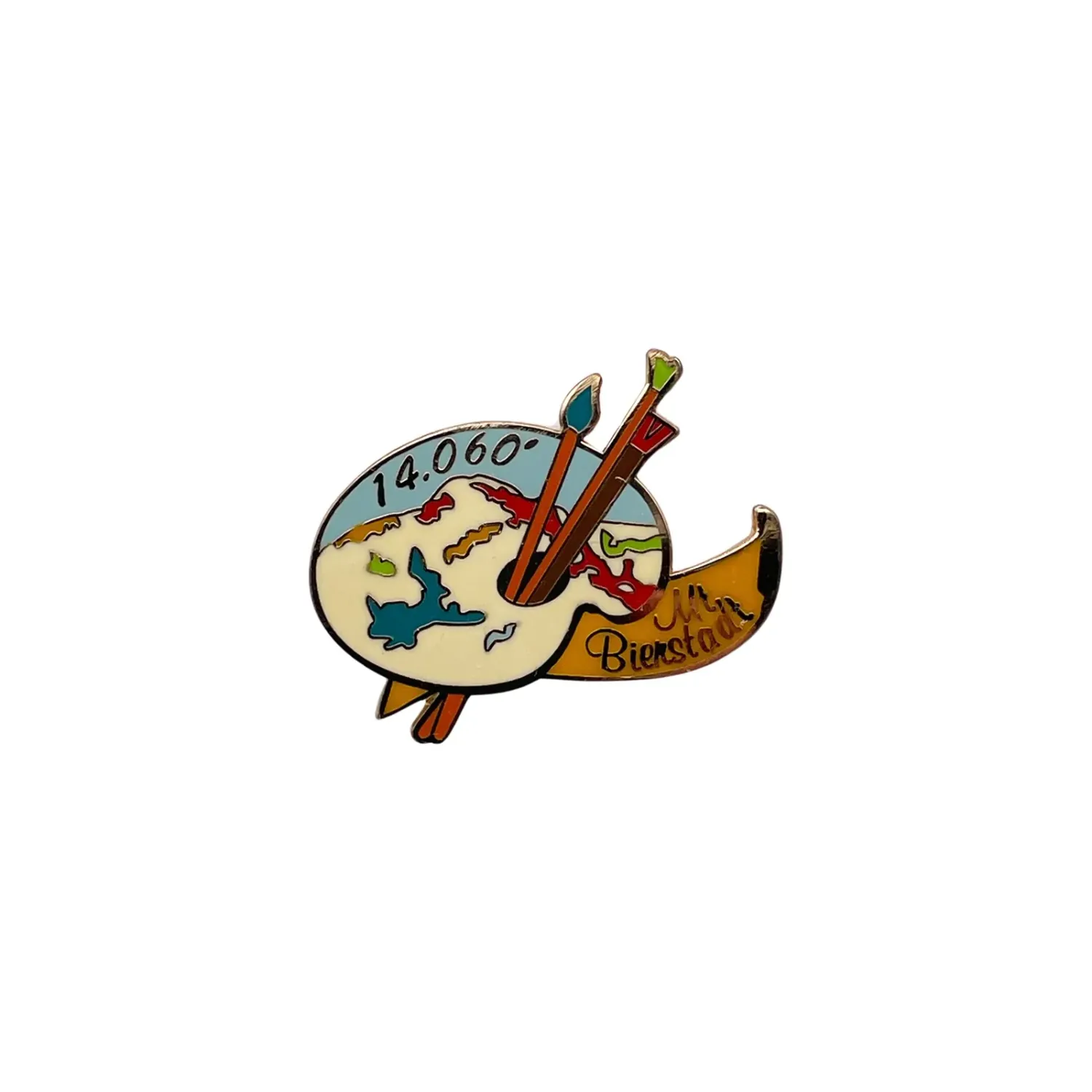 14er Pin - Bierstadt