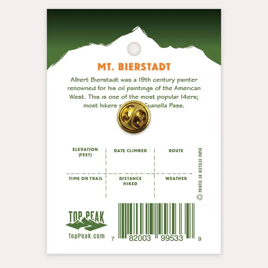 14er Pin - Bierstadt