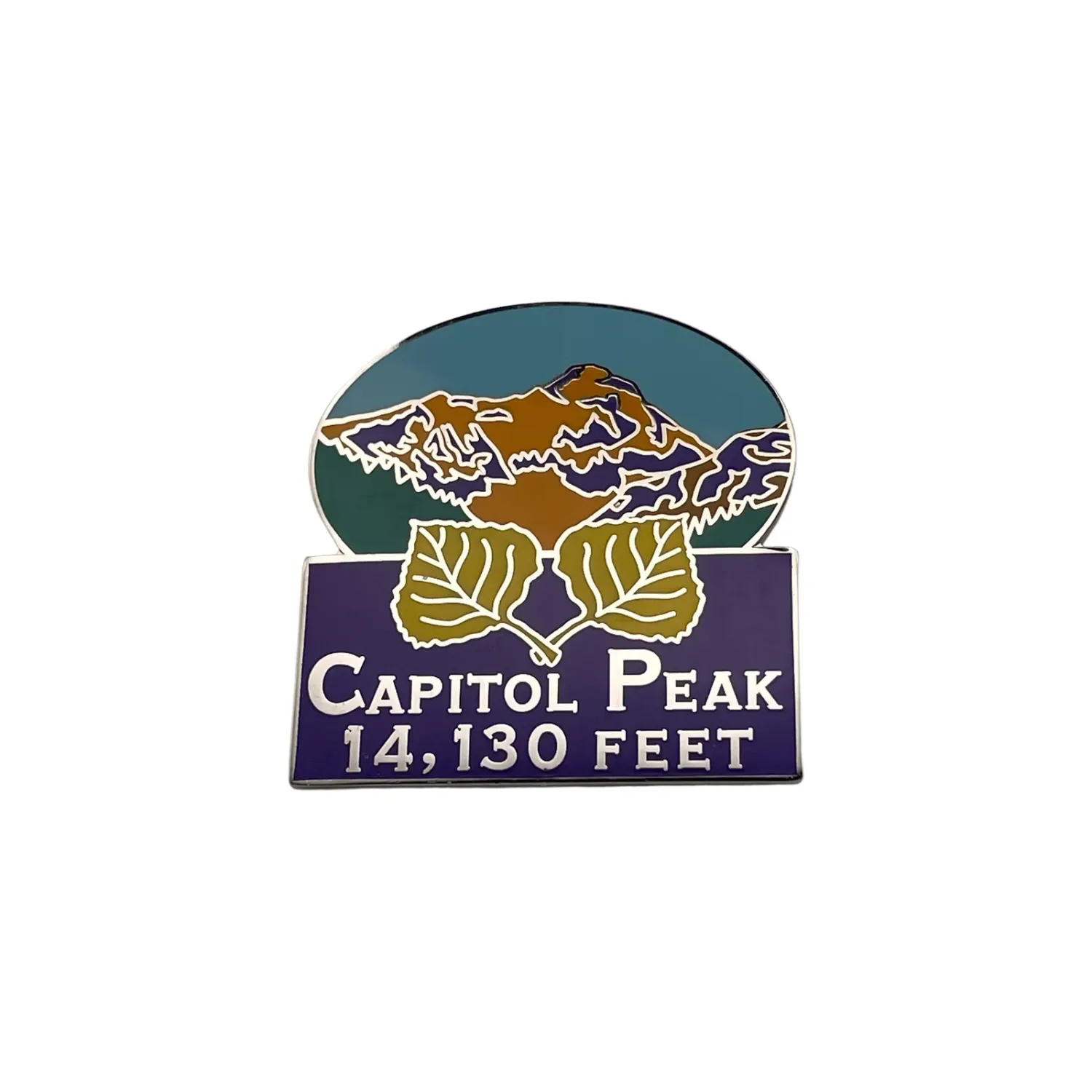 14er Pin - Capitol, front view