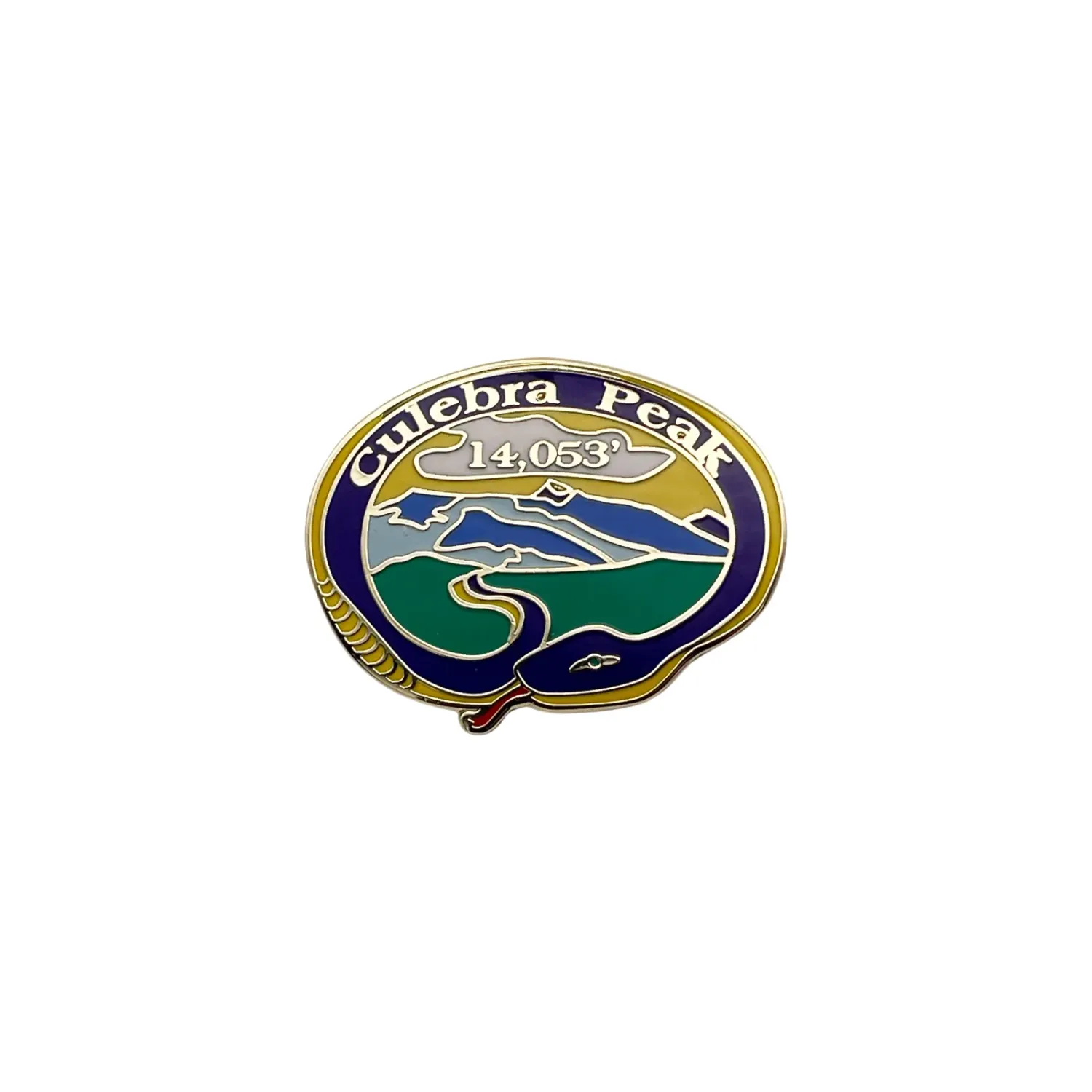 14er Pin - Culebra, front view