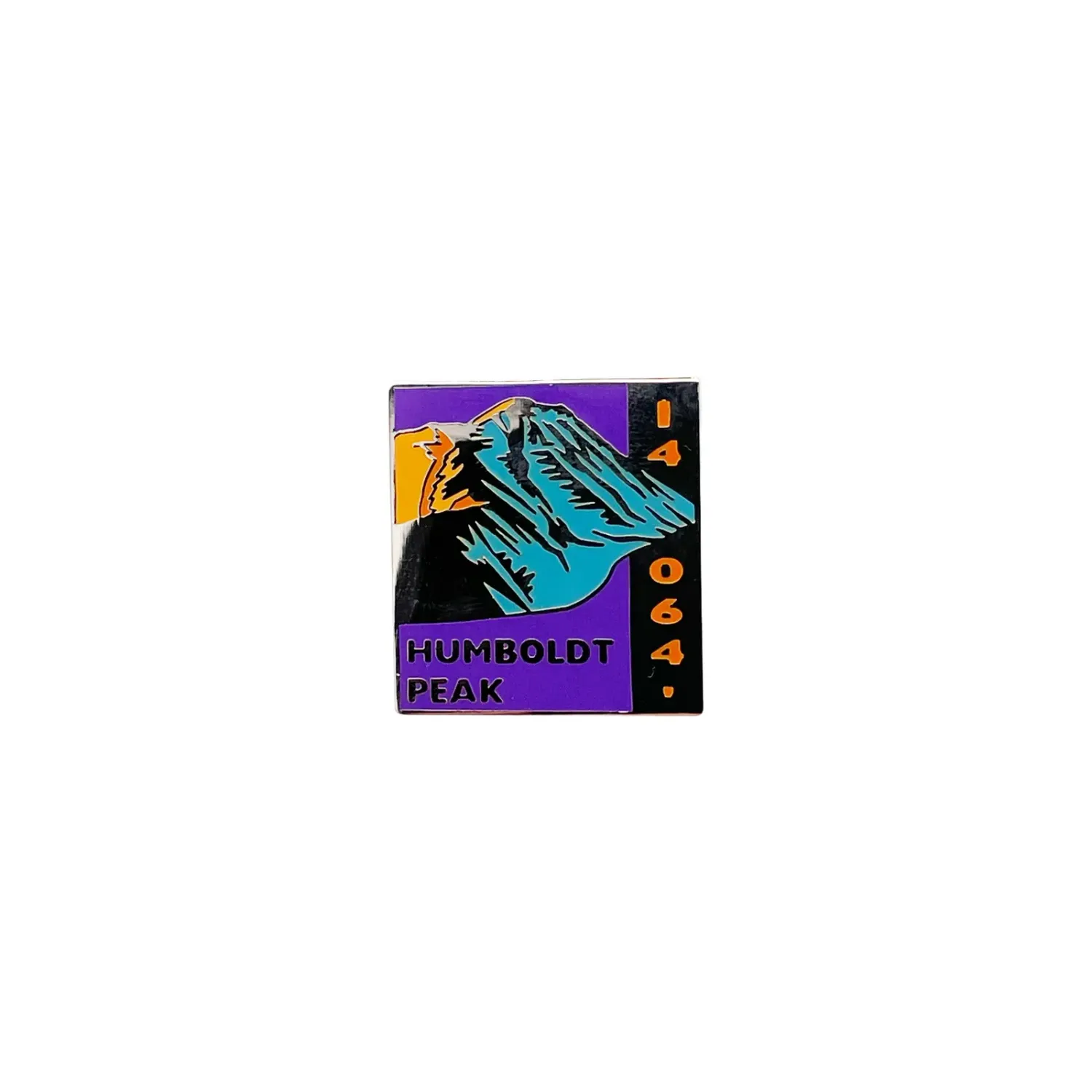 14er Pin - Humboldt, front view