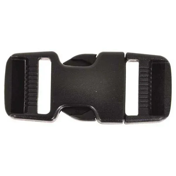 3/4" Dual Adjust Buckle 2 Pack