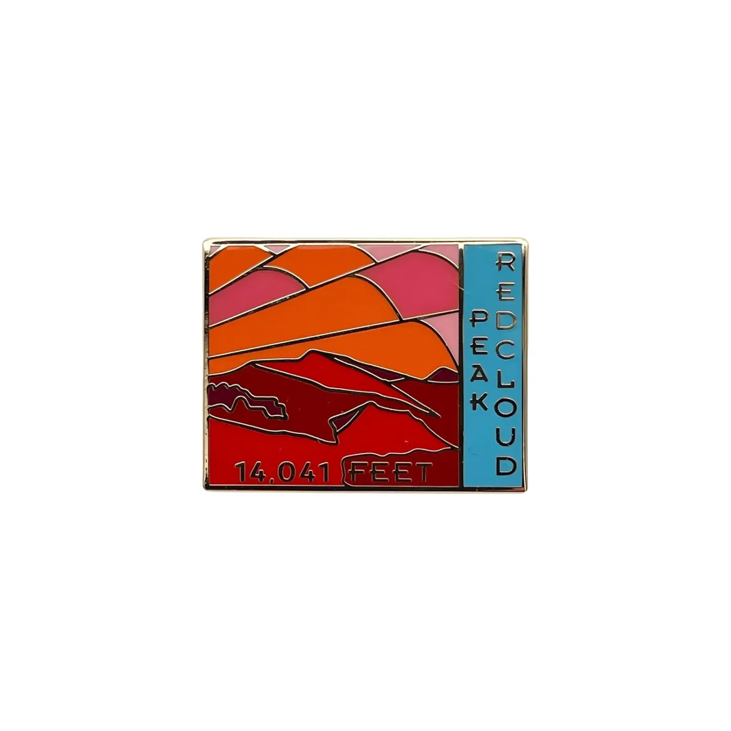 14er Pin - Redcloud