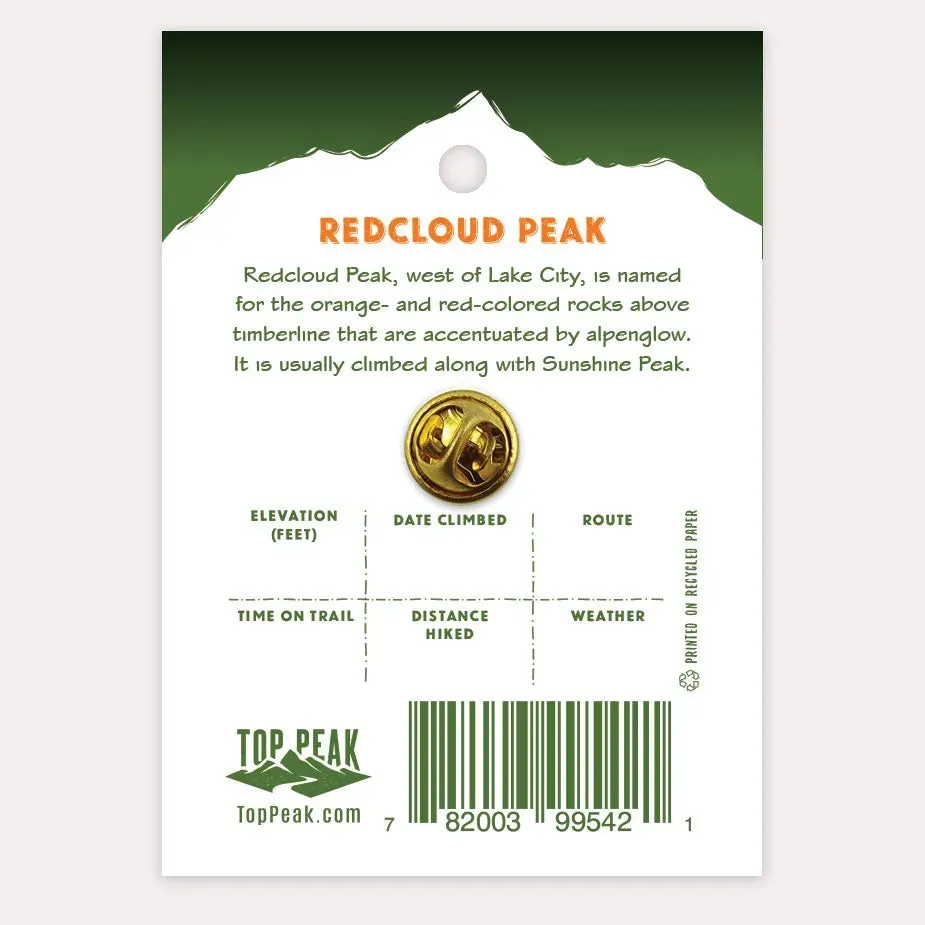 14er Pin - Redcloud