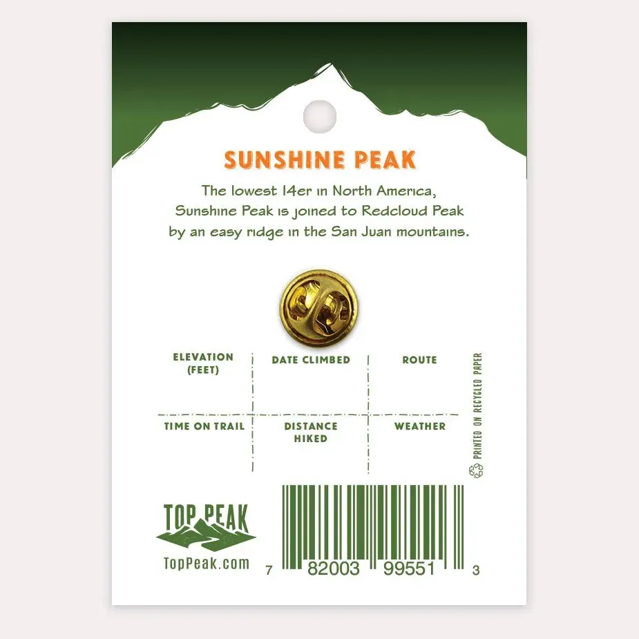 14er Pin - Sunshine