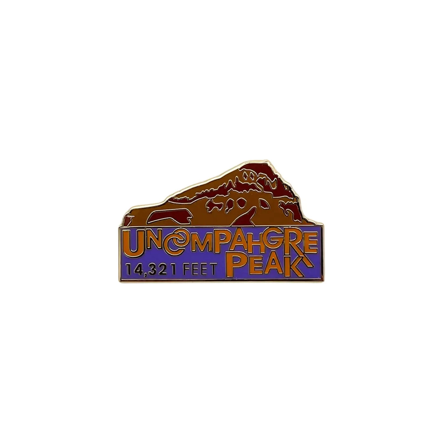 14er Pin - Uncompahgre