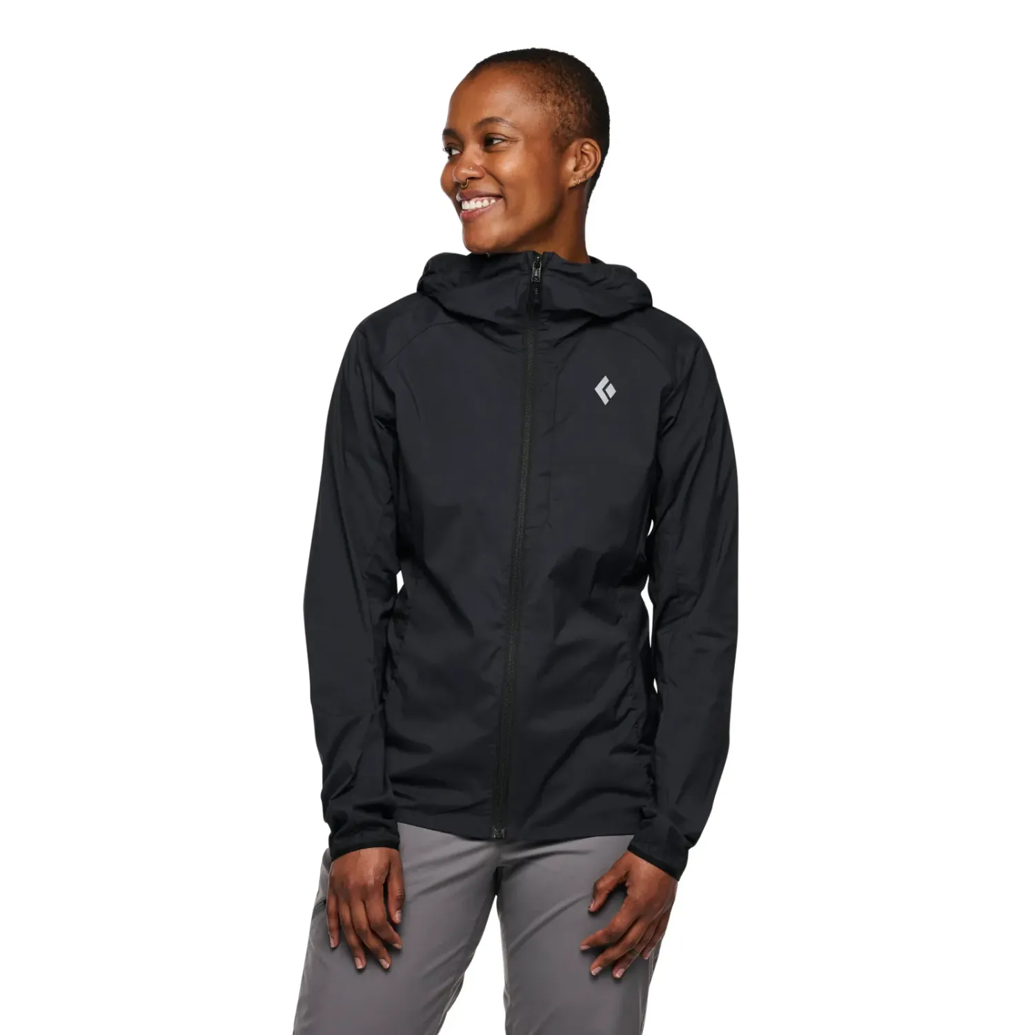 Black Diamond Women's Alpine Start Hoody, alternate view 1