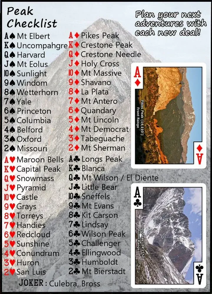 14er Cards in 720x, alternate view 2