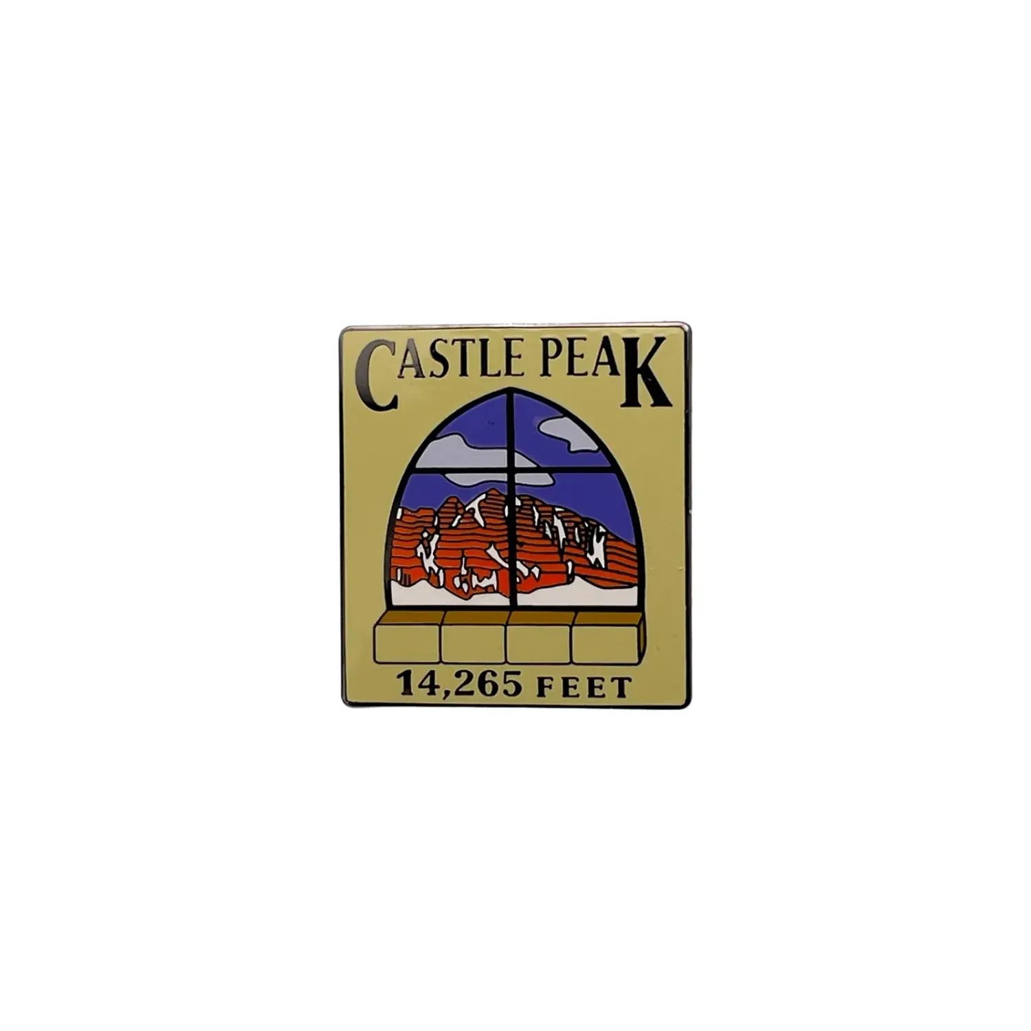 14er Pin - Castle Peak