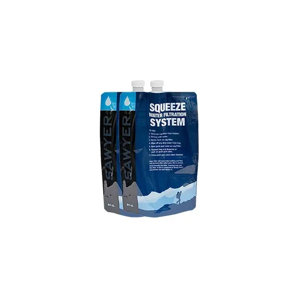 Sawyer 64oz Squeezable Pouch x2