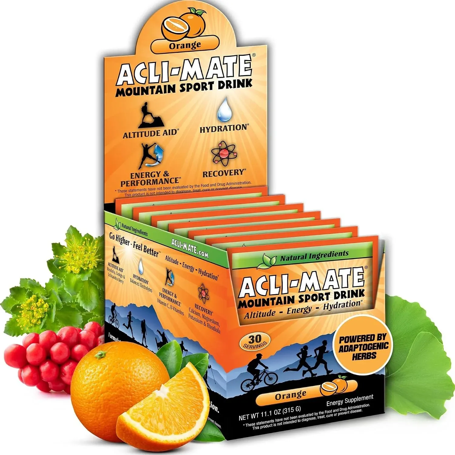Acli-Mate Sport Drink Orange