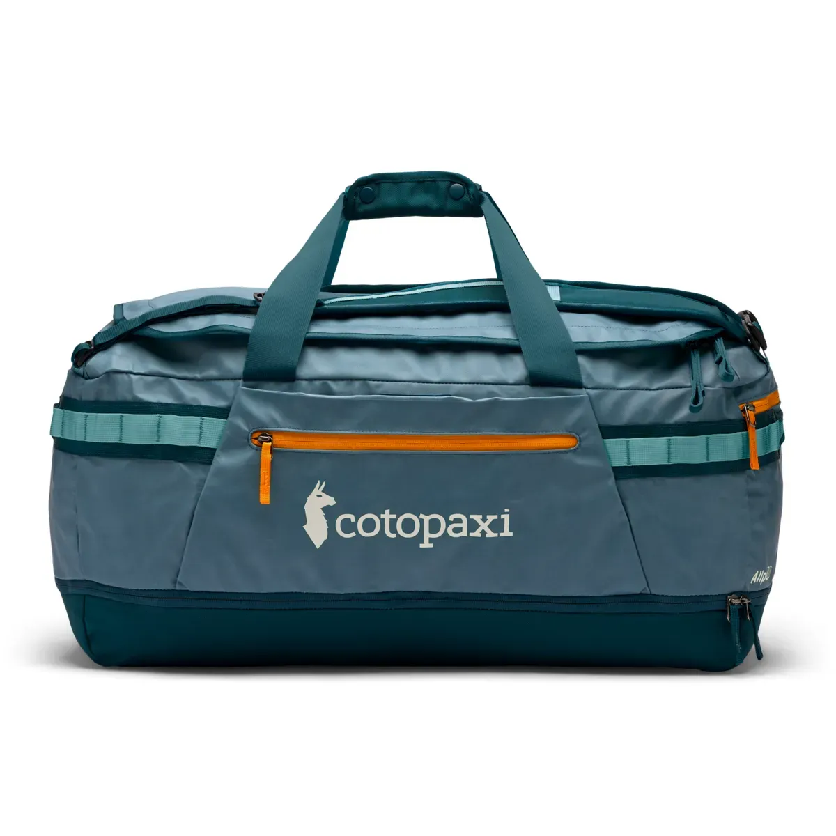 Cotopaxi Allpa 70L Duffel Blue Spruce in Blue Spruce, alternate view 1