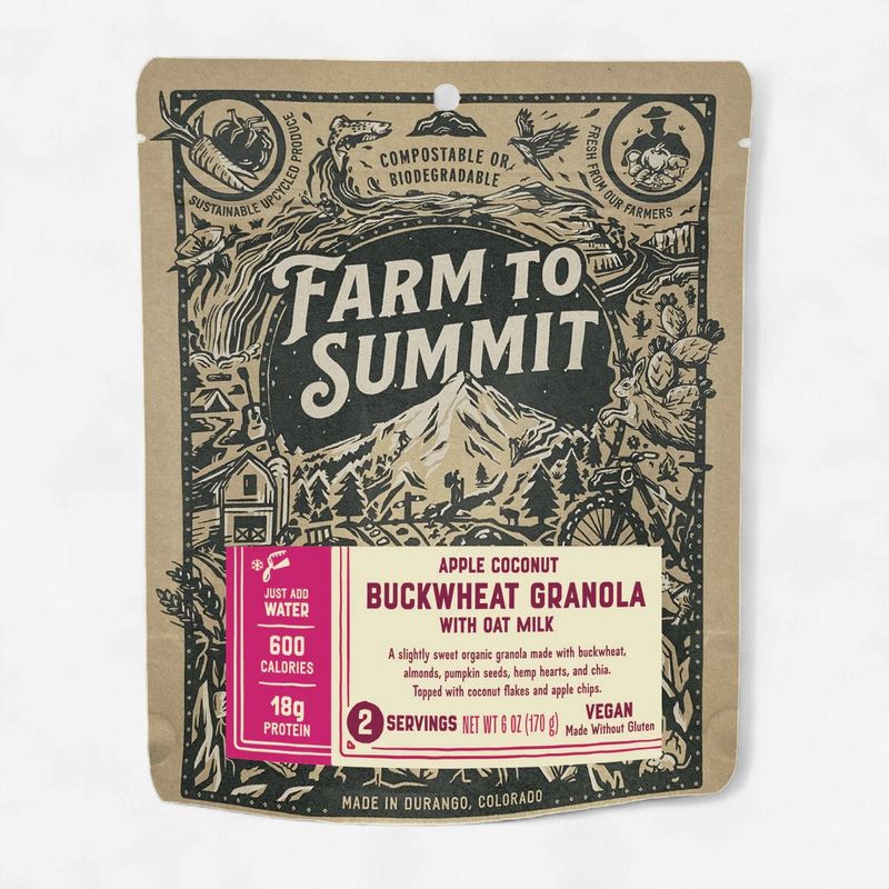 Farm to Summit Apple Buckwheat Granola