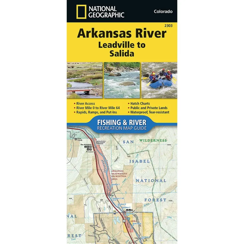 National Geographic Ark River Leadville-Salida, front view