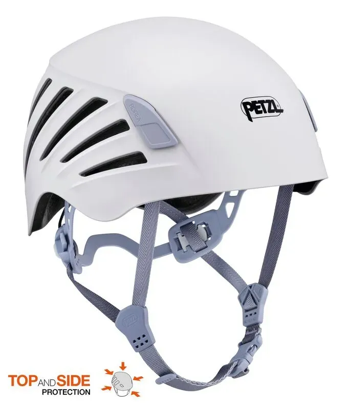 Petzl Borea Helmet Women's S/M Lilac White in Lilac White, front view