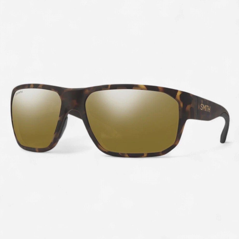 Smith Arvo, Frame Color: Matte Dark Tort, Lens Color: CP Polarized Bronze Mirror