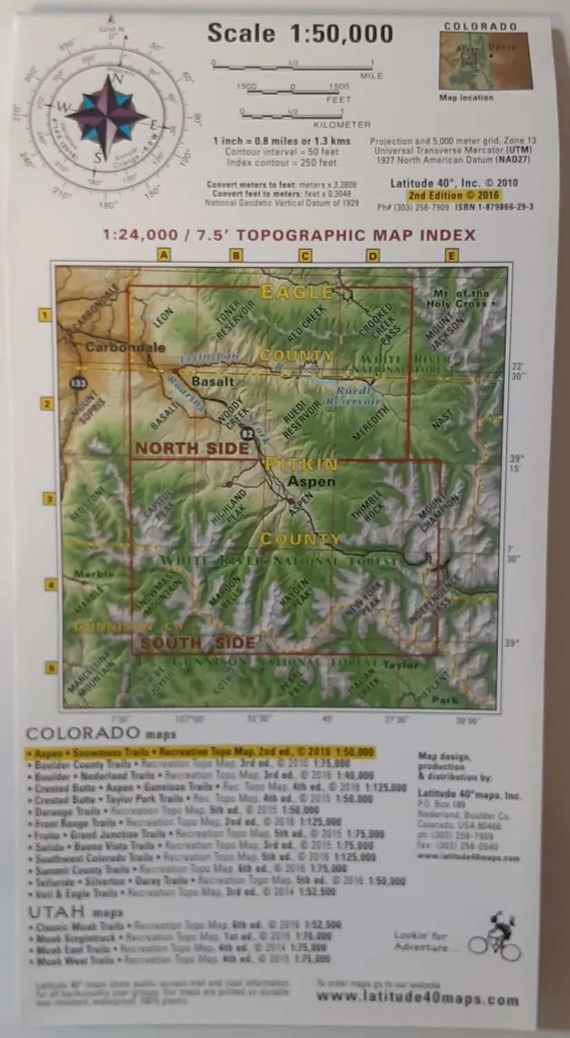Latitude 40 Aspen/Snowmass Trails