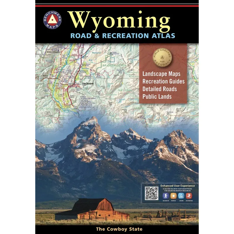 National Geographic Benchmark WY Atlas, front view
