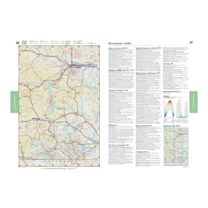 National Geographic Benchmark WY Atlas, alternate view 1