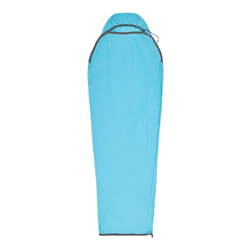Sea to Summit Breeze Sleeping Bag Liner Compact 78" in Wbg, front view
