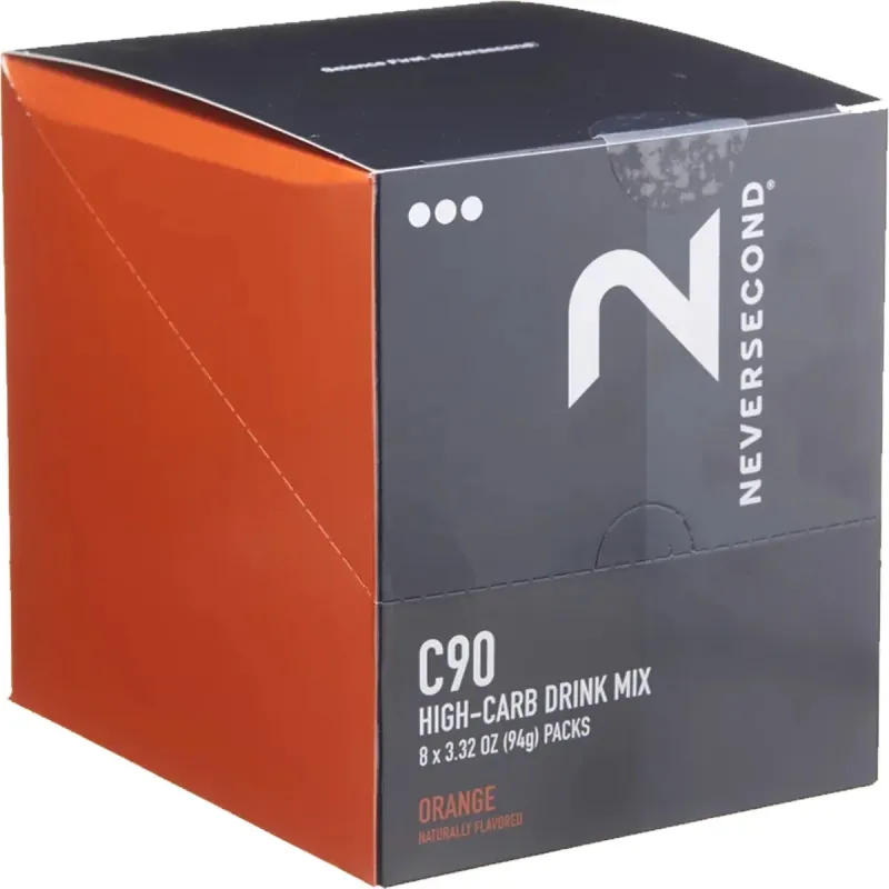 Neversecond C90 High Carb Drink Mix, front view
