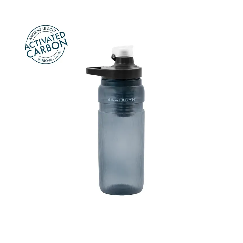 Katadyn BeFree AC Bottle 0.7L Microfilter Smoke, front view