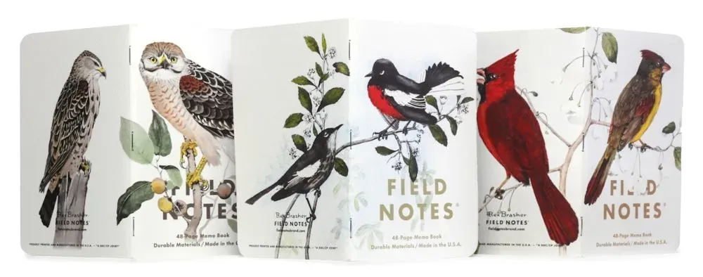 Field Notes Birds &amp; Trees 3PK C
