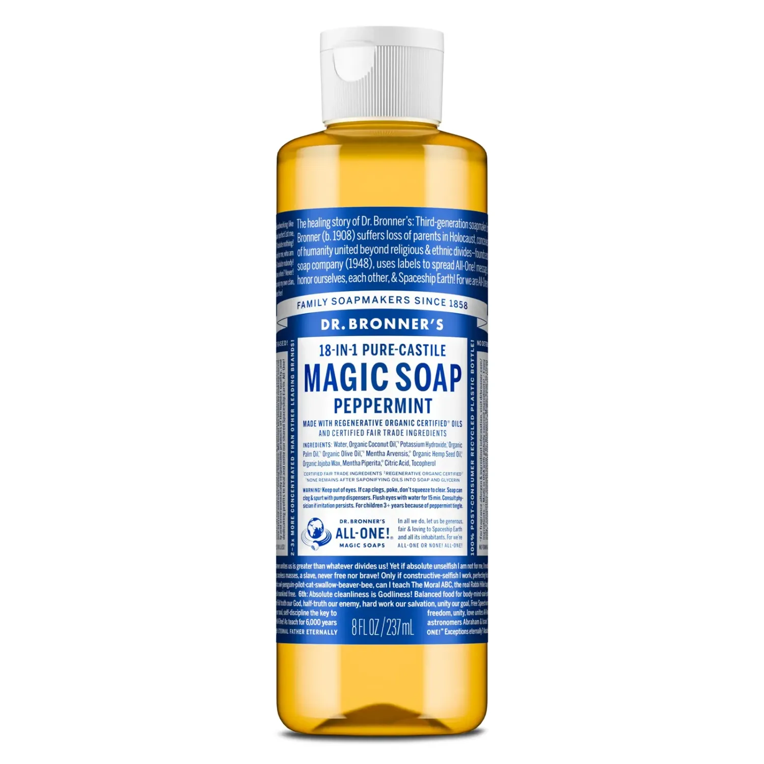 Bronners Peppermint 8oz