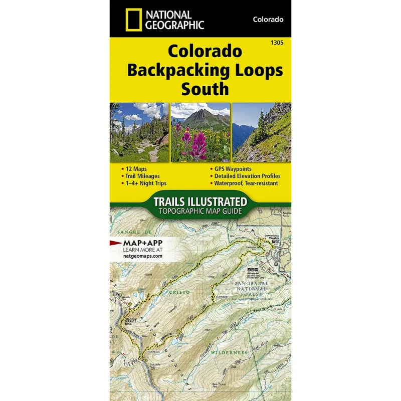 National Geographic CO Backpack Loops South, front view