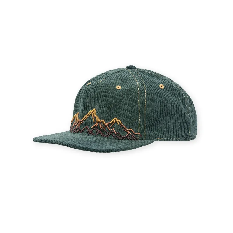 Pistil Carlton Dark Green, front view