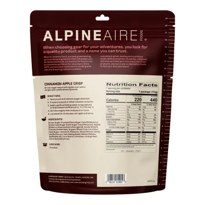AlpineAire Cinnamon Apple Crisp, alternate view 1