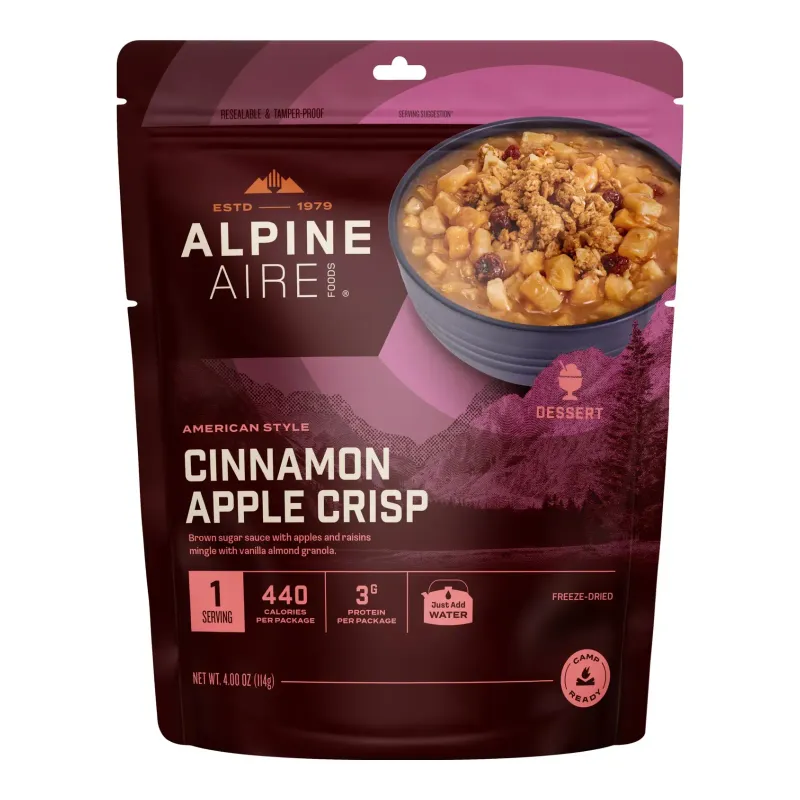 AlpineAire Cinnamon Apple Crisp, front view
