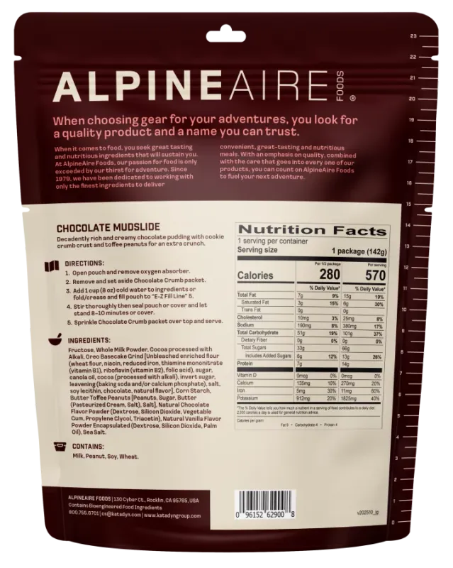 AlpineAire Chocolate Mudslide